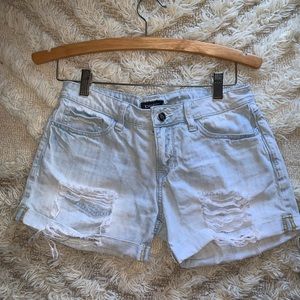 Bebe Jean shorts